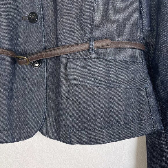 Ralph Lauren Denim Jacket Blazer Retro Medium - Picture 4 of 7